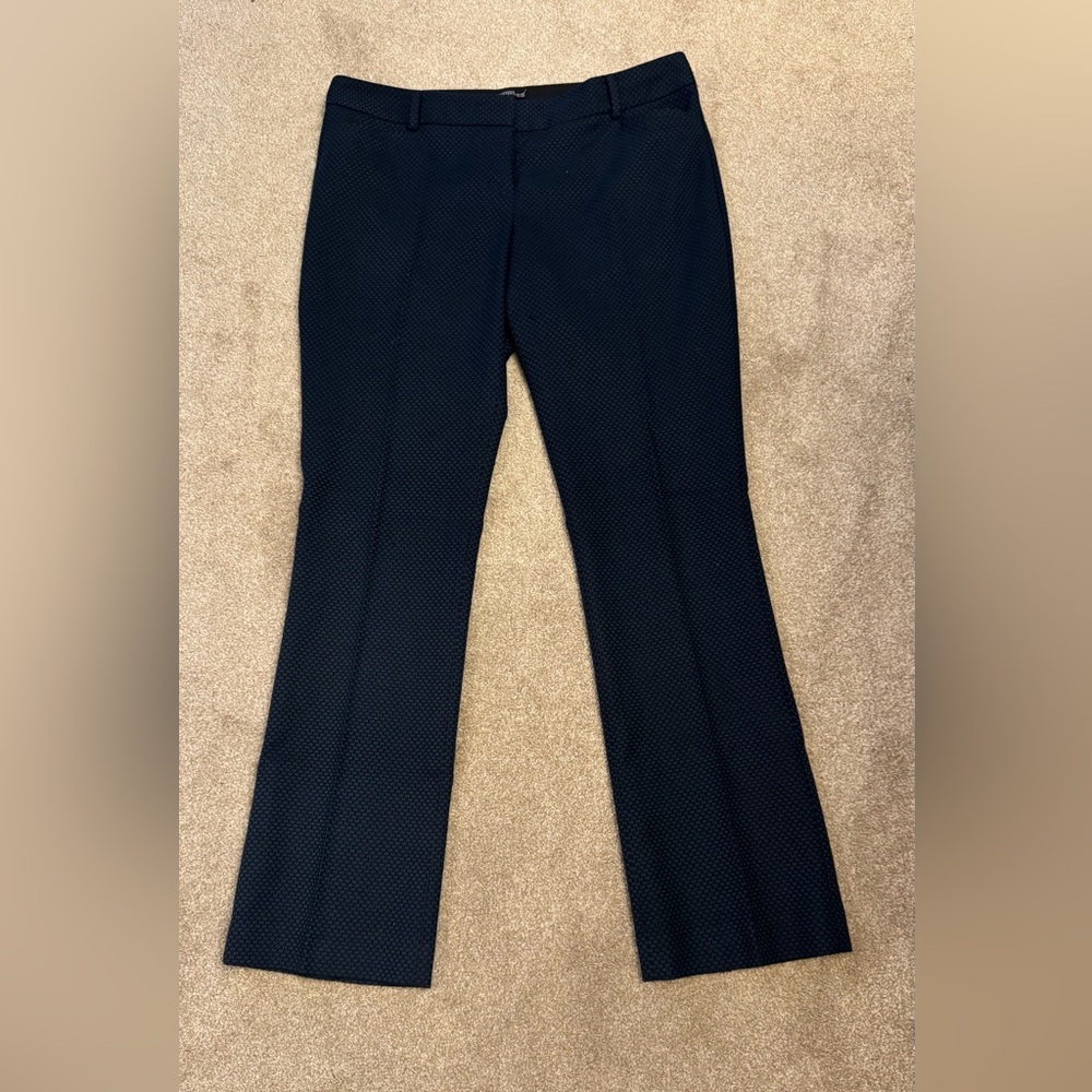 Black/Blue Express columnist pants. Quality fabric, size 12R. Great addition
